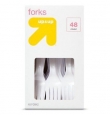 Up & Up Plastic Forks 48 Count For Everyday Use