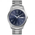 Timex Men's T2M933 Elevated Classics Dress Stainless Steel Expansion Band Watch