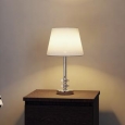 Porch & Den Guilford Linkwood 16-inch Ashford White Shade Crystal Orb Table Lamp (Set of 2)